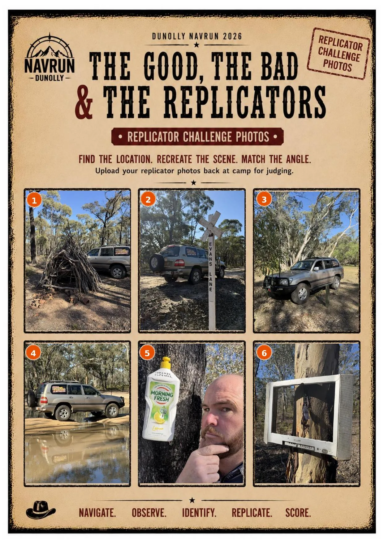 The Good The Bad and The Replicators — challenge photos