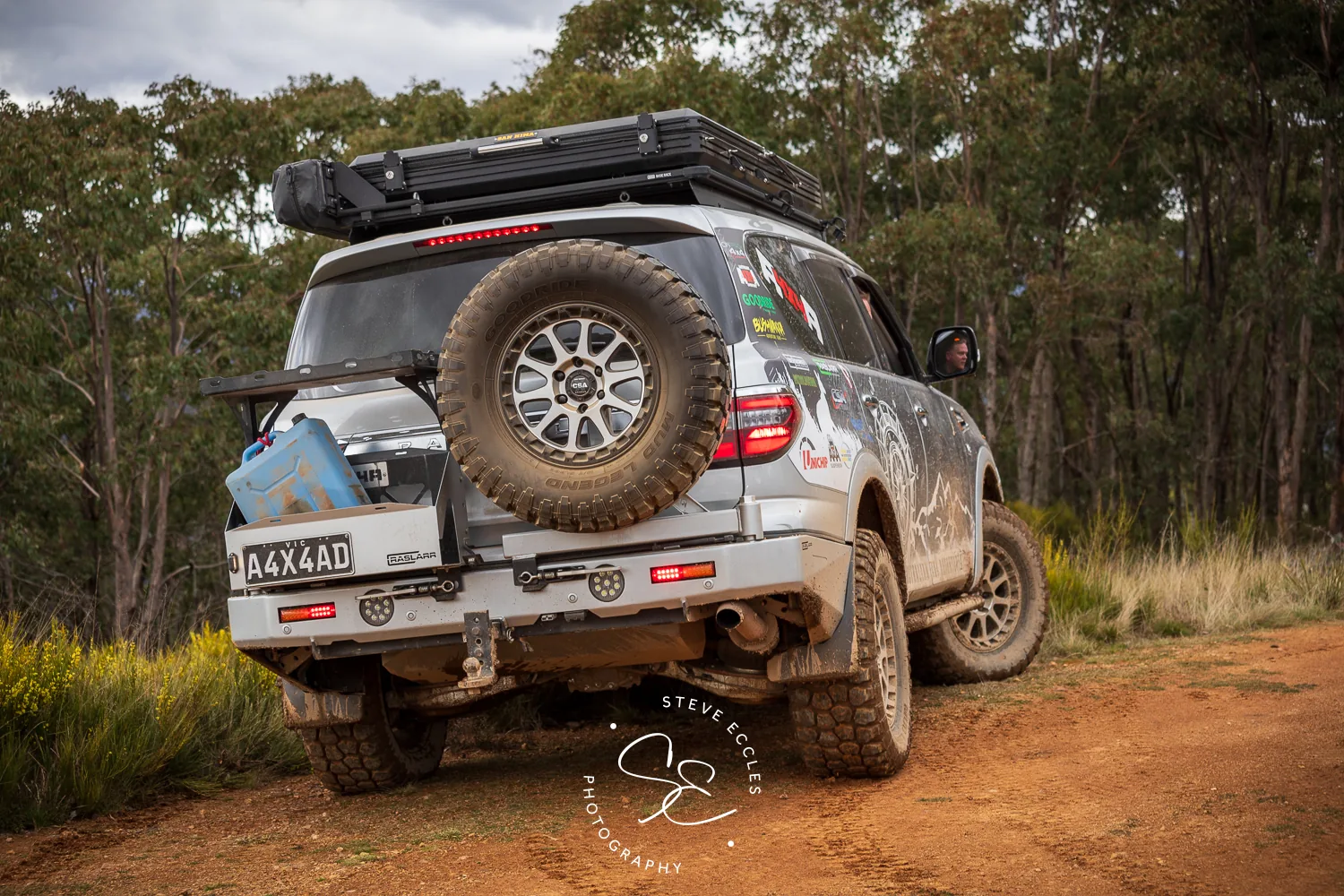 Modified 4WD on event course