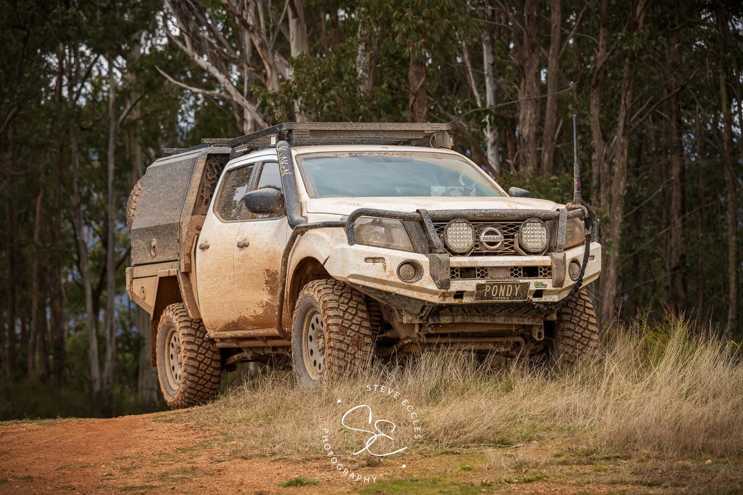 Nissan Navara on High Country course